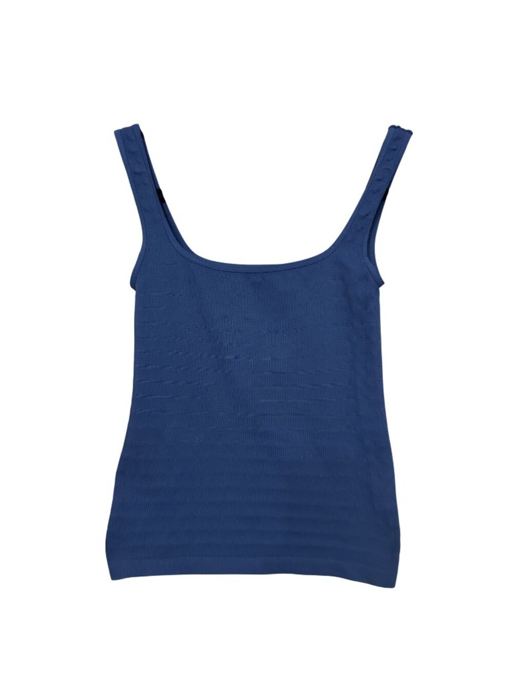Free People Intimately Navy Ribbed Seamless Tank Top XS/S Made in USA